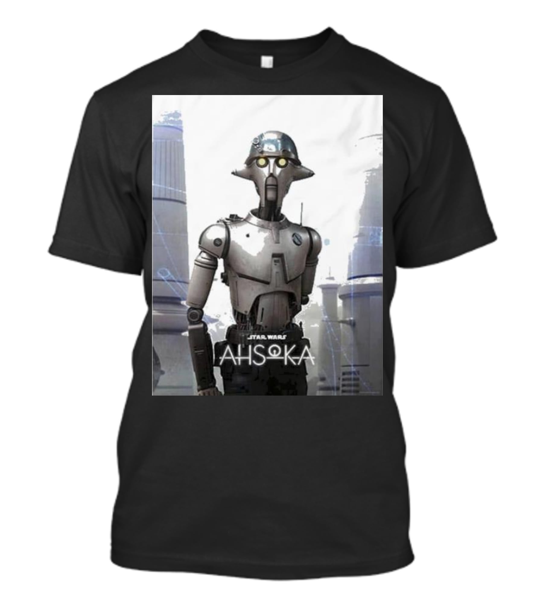 Star Wars Ahsoka Huyang Character Robot Droid T-Shirt