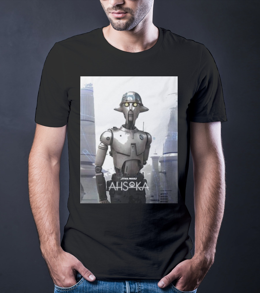 Star Wars Ahsoka Huyang Character Robot Droid T-Shirt