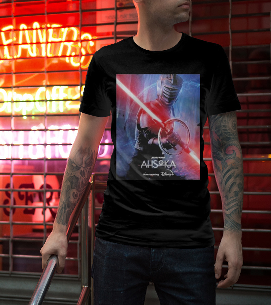 Star Wars Ahsoka Marrok Character Now Streaming Disney Plus T-Shirt