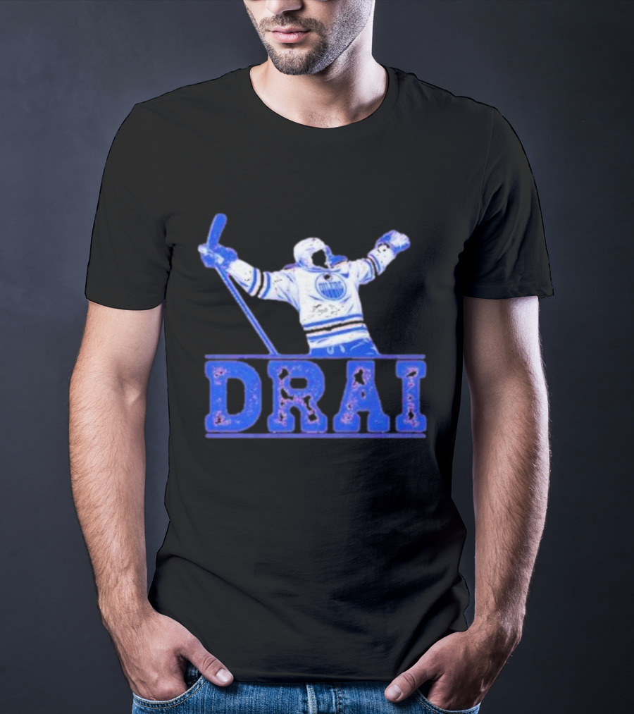 Leon Draisaitl Edmonton Oilers Drai Hockey T-Shirt