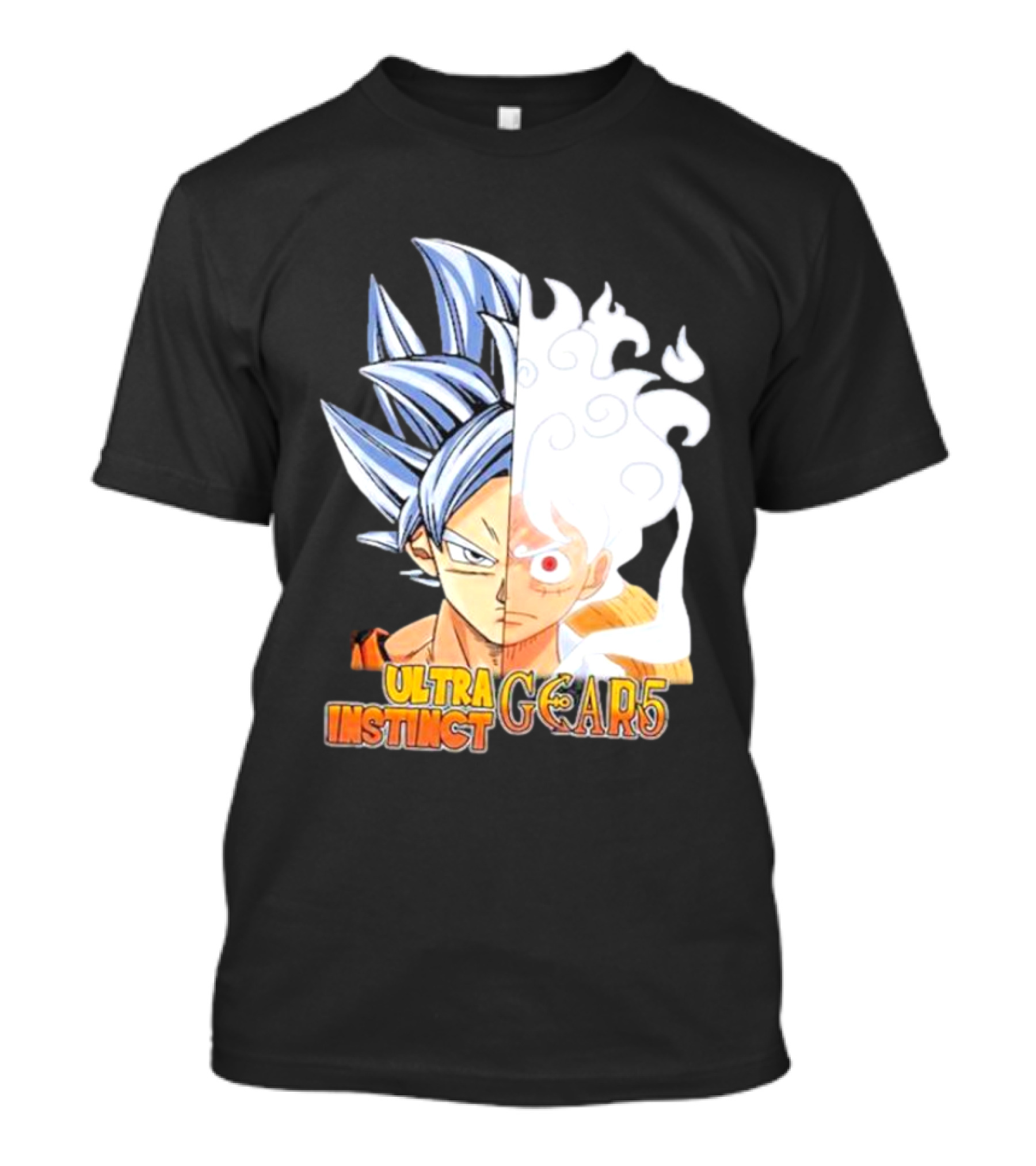 Ultra Instinct Gear 5 Fusion Anime Crossover Duo T-Shirt
