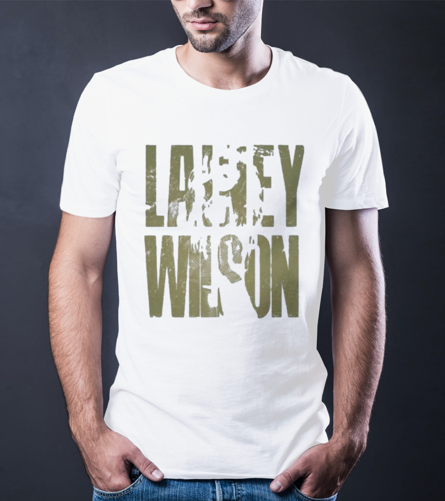 Lainey Wilson Country Music Font Cutout T-Shirt