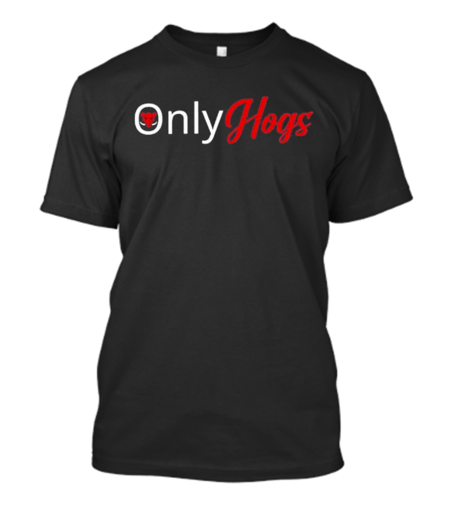 Only Hogs Razorback Pig T-Shirt