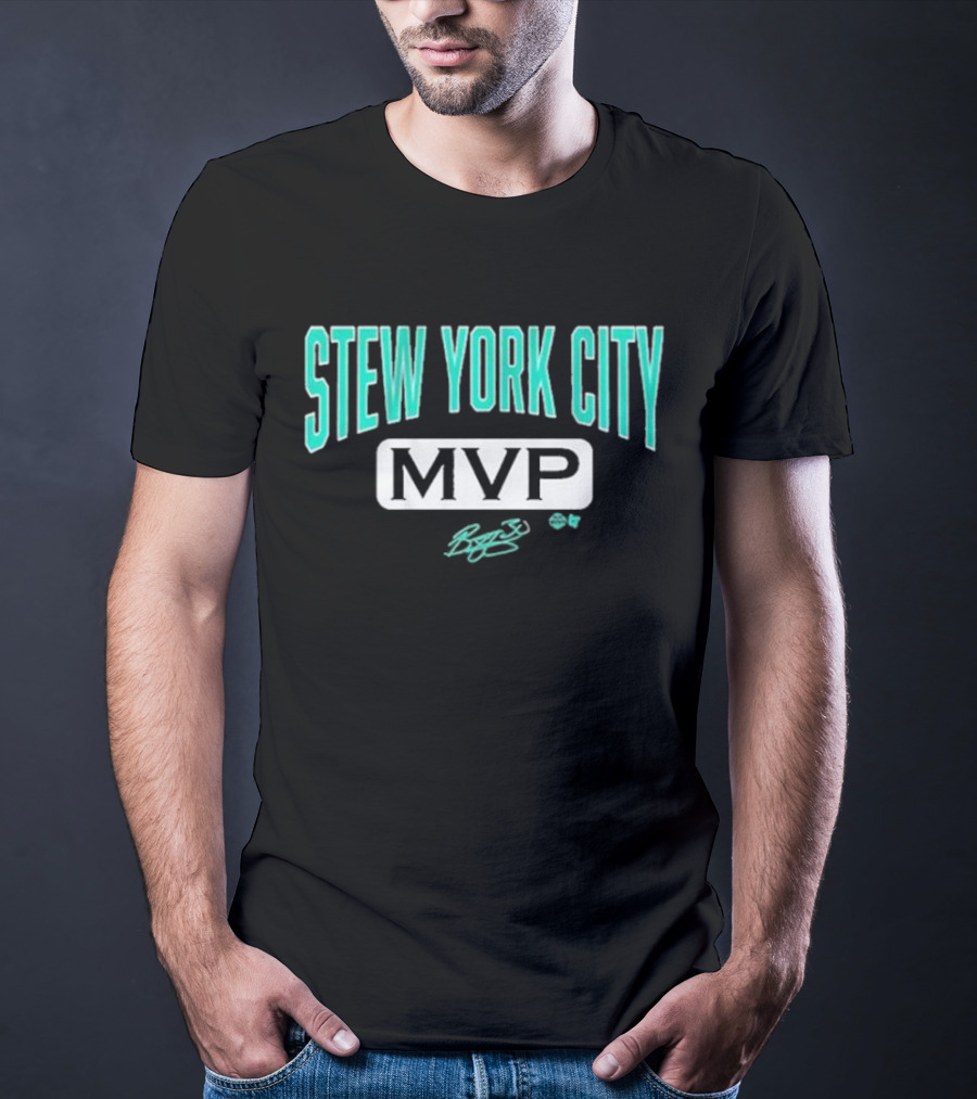 STEW YORK CITY MVP Breanna Stewart T-Shirt