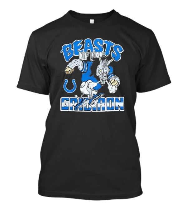 Indianapolis Colts Beasts Of The Gridiron NFL Powerhouse T-Shirt