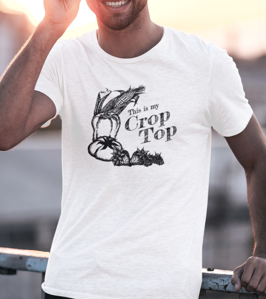 Hanif Abdurraqib This Is My Crop Top Vegetables And Fruits T-Shirt
