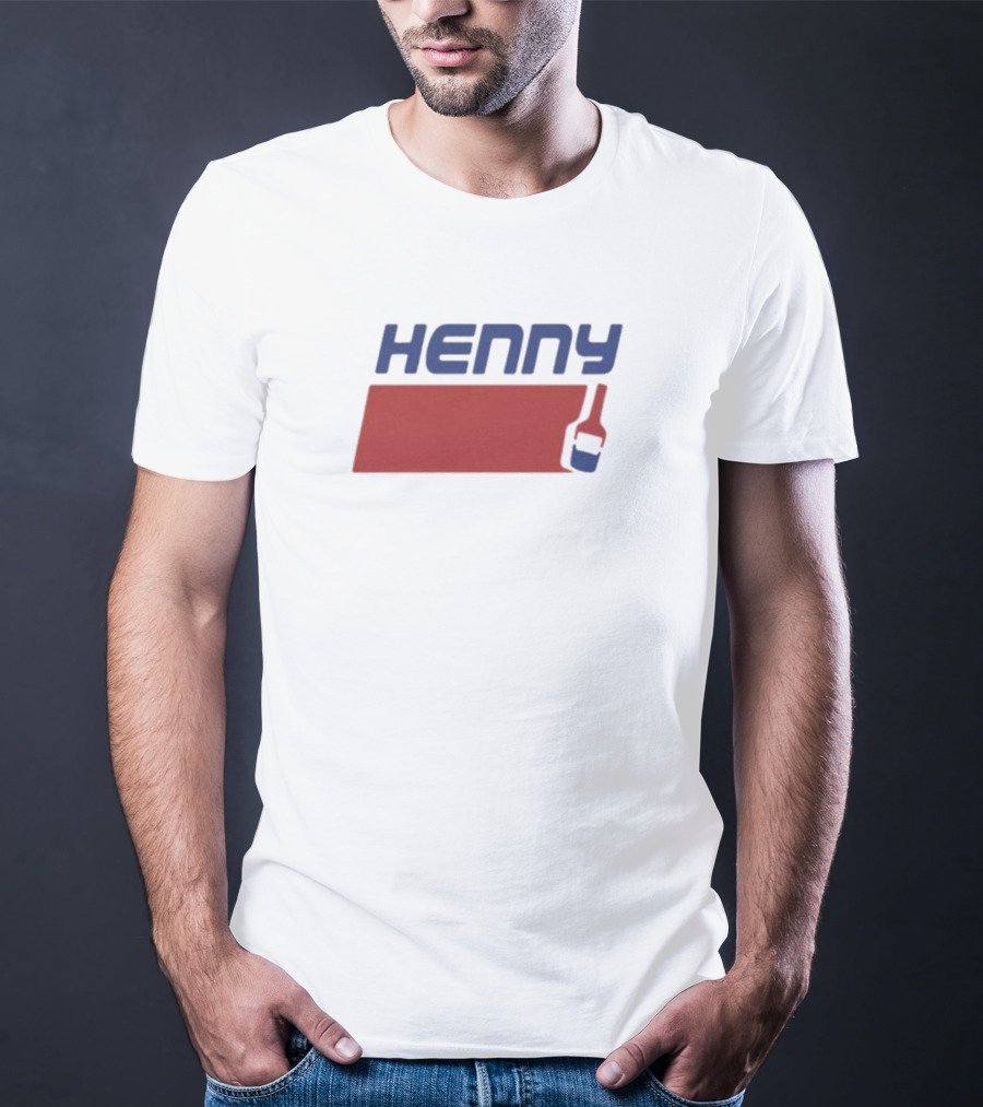 Henny Cola Logo Bottle T-Shirt