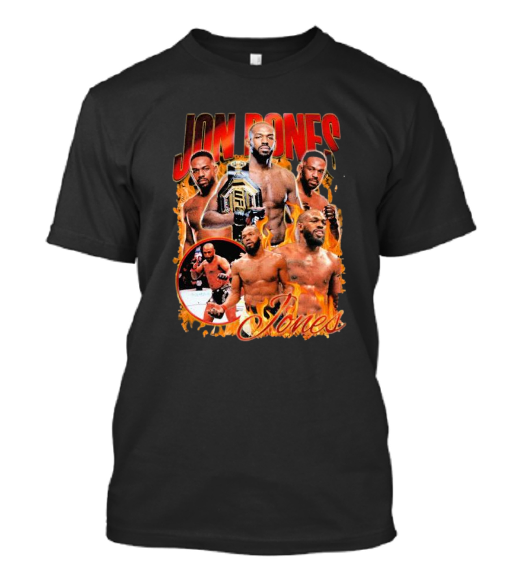 Jon Bones Jones UFC Champion Montage T-Shirt