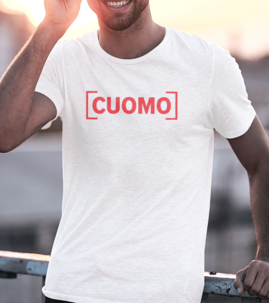 CUOMO NewsNation Red Block T-Shirt