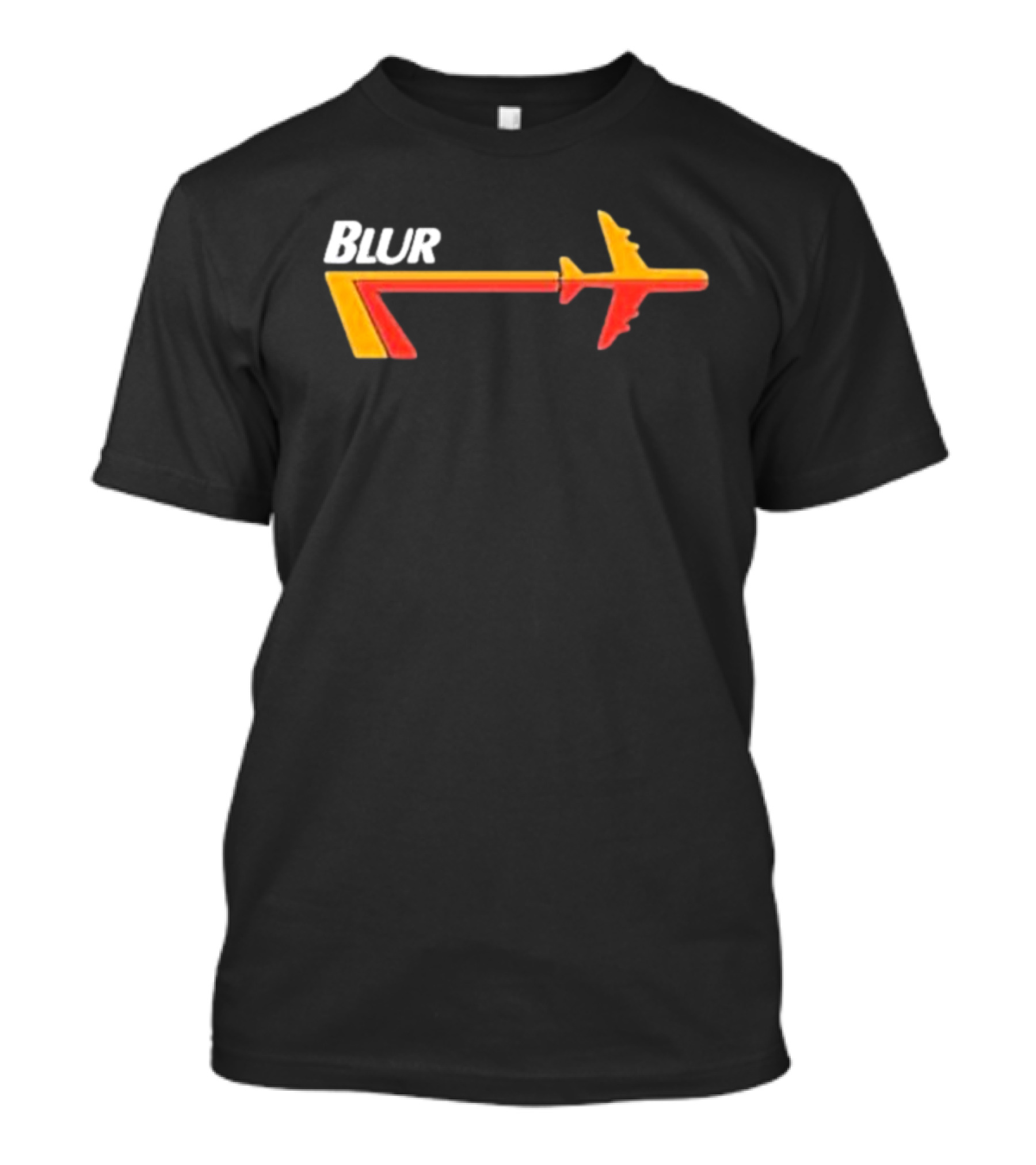 Blur Airplane Logo Merchandise Live At The Budokan T-Shirt