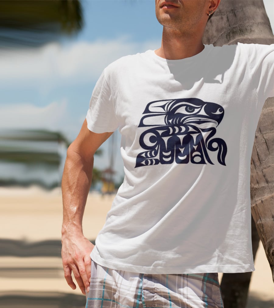 Muckleshoot Indian Tribe Seahawks Tribal T-Shirt