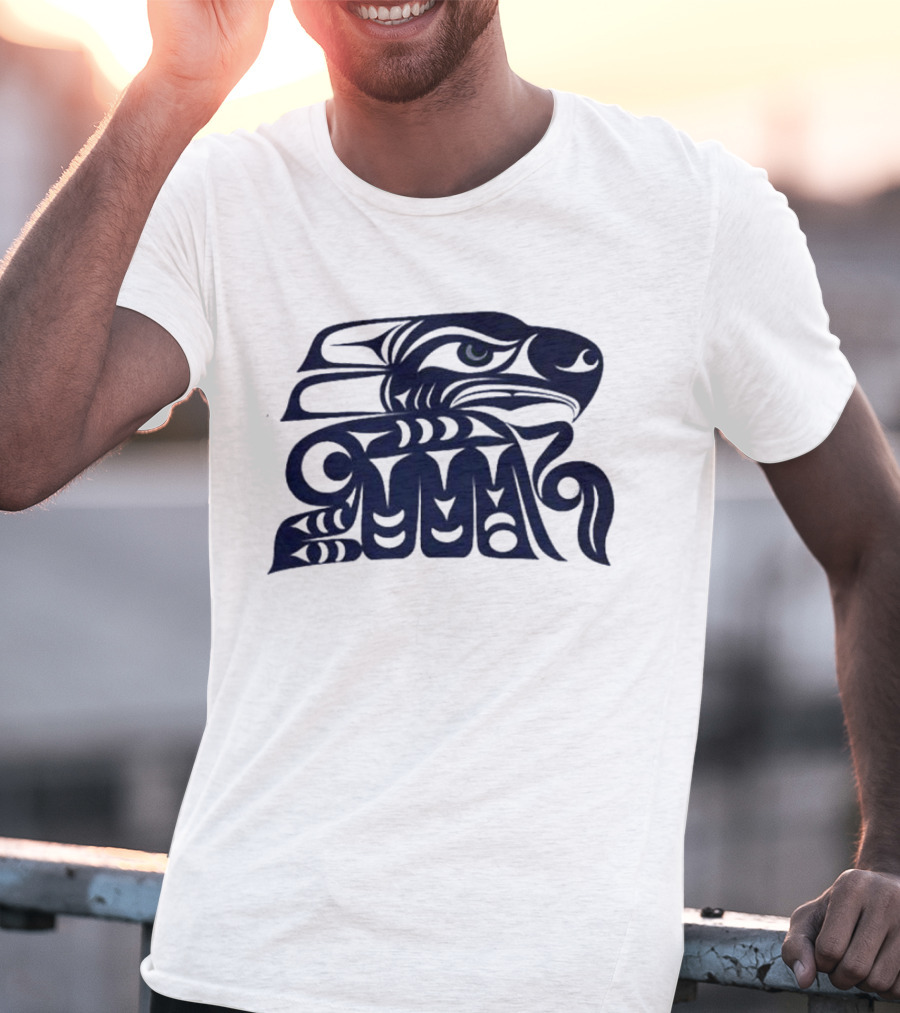 Muckleshoot Indian Tribe Seahawks Tribal T-Shirt