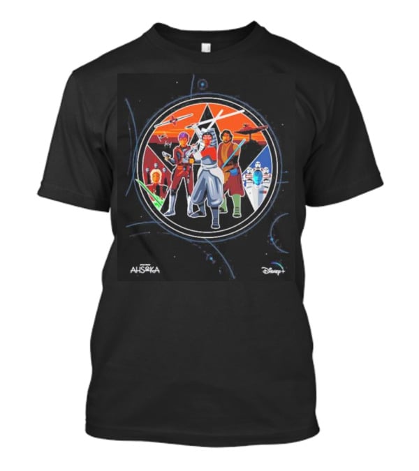 Ahsoka Episode 8 Characters And Starfighters Disney Plus T-Shirt