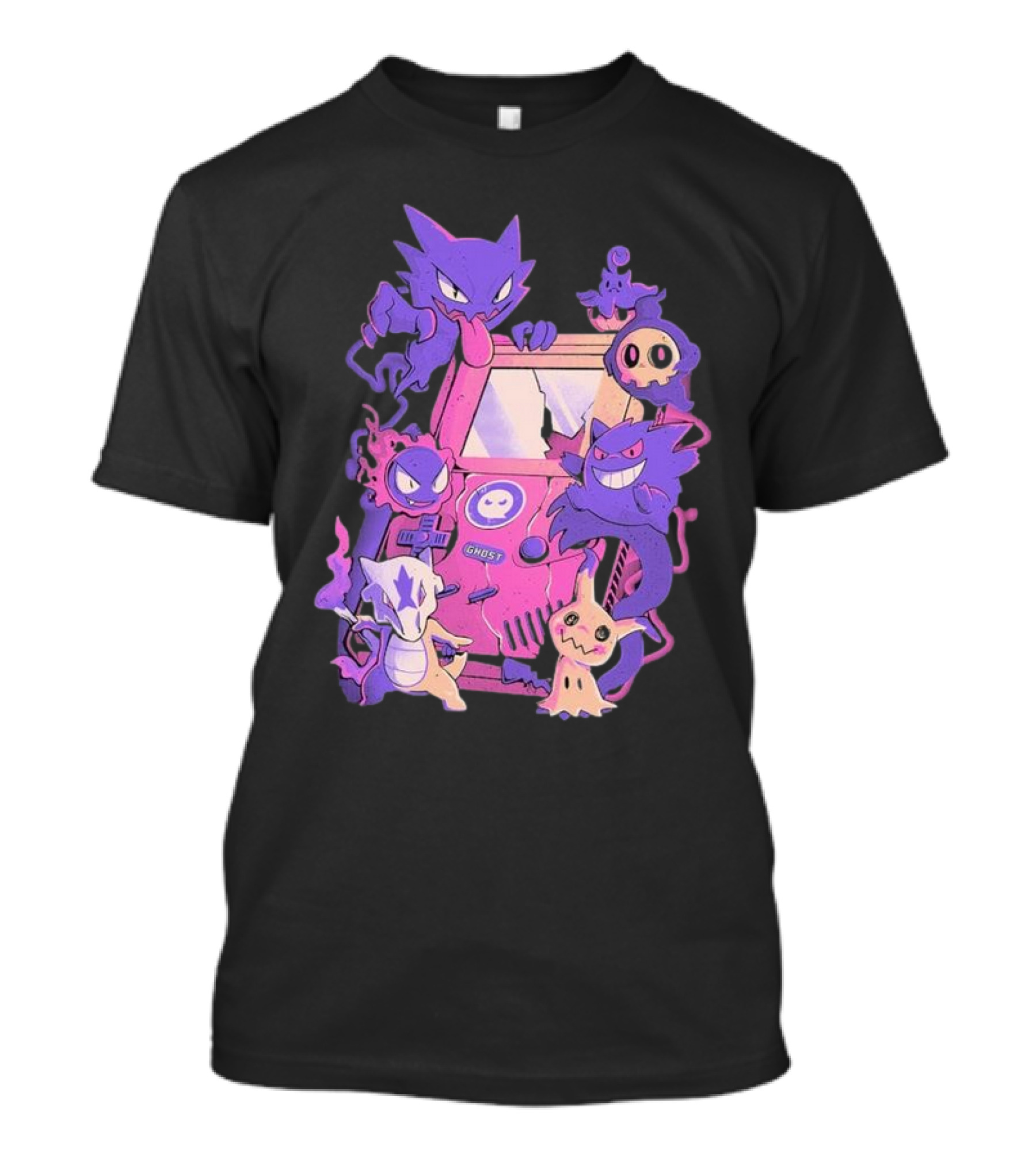 Pokemon Ghost Game Arcade T-Shirt