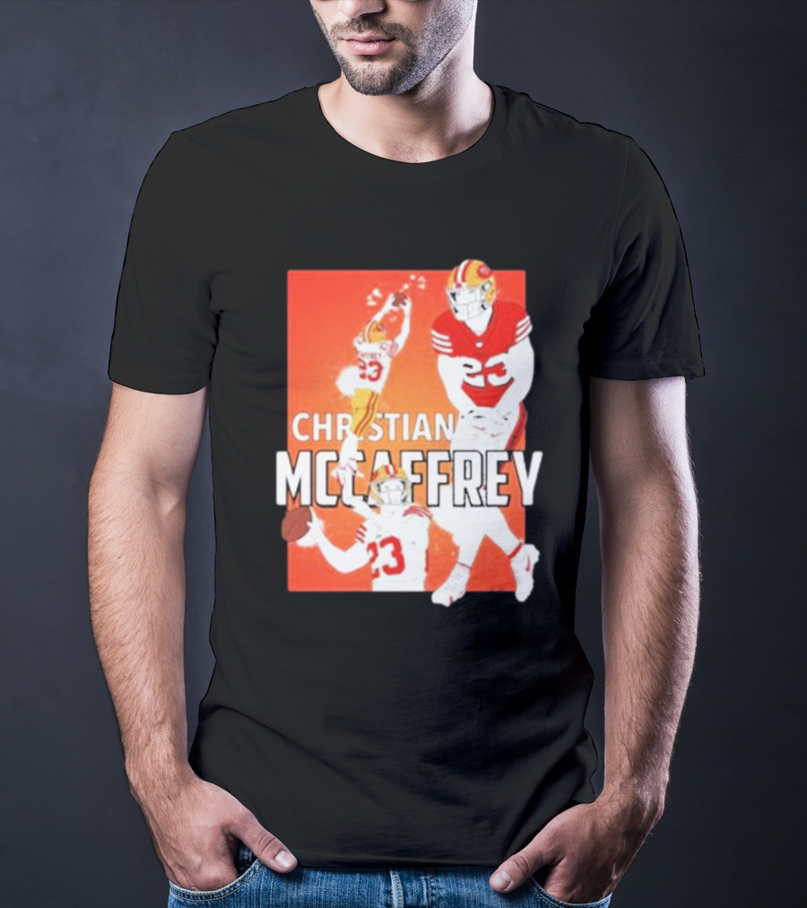 Christian McCaffrey 23 Football Highlights T-Shirt