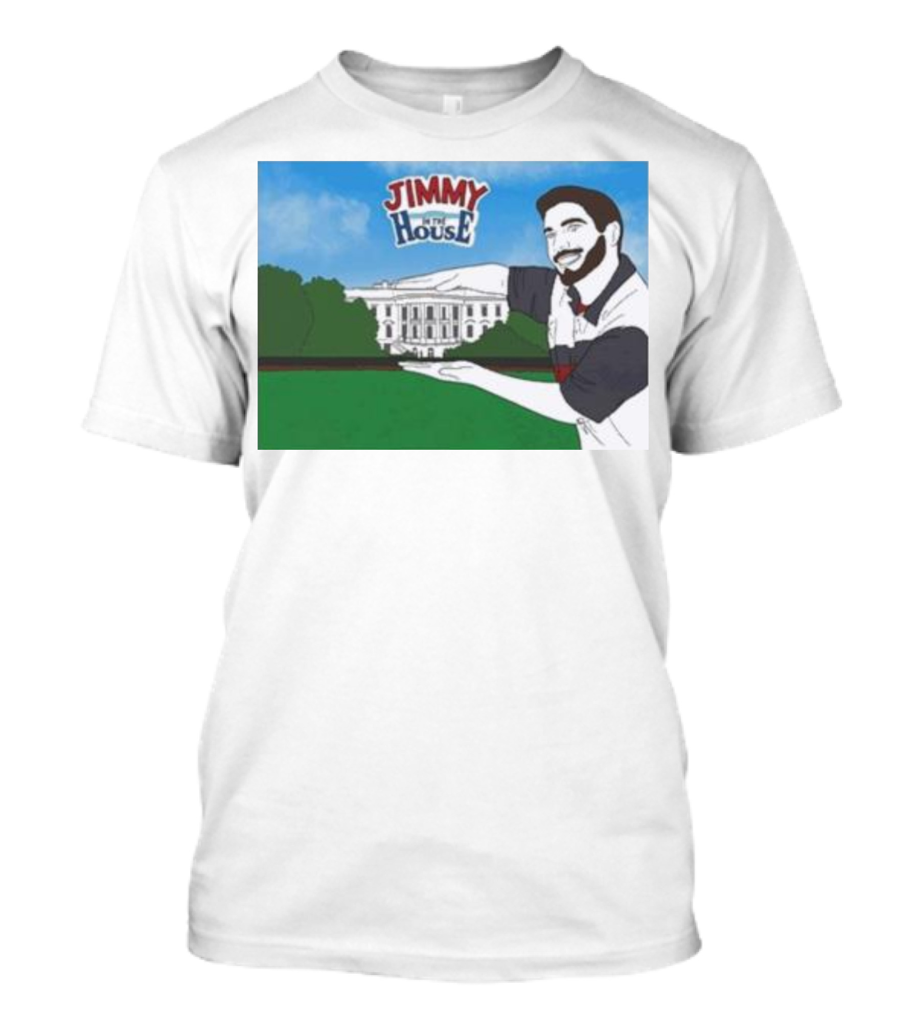 Jimmy In The House White House T-Shirt