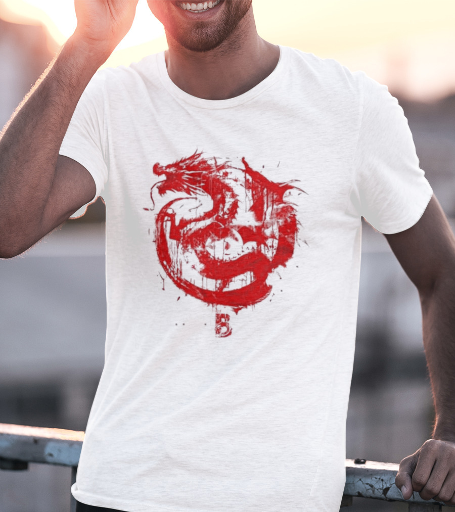 Bryan Danielson Crimson Dragon Red T-Shirt