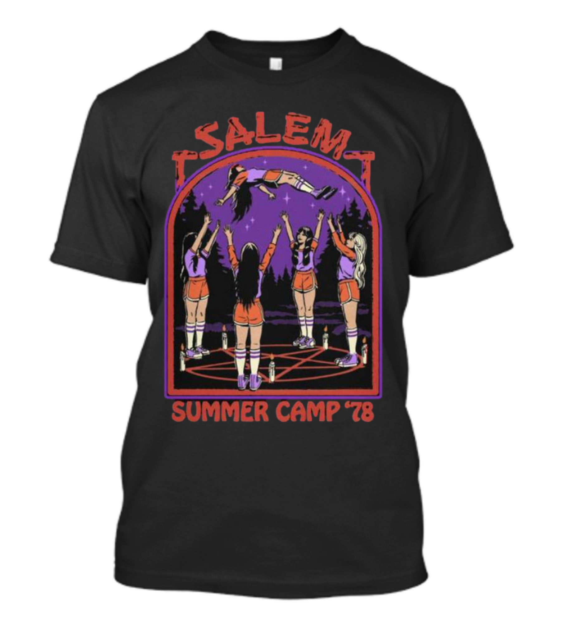 Salem Summer Camp '78 Halloween Cheerleaders Ritual T-Shirt