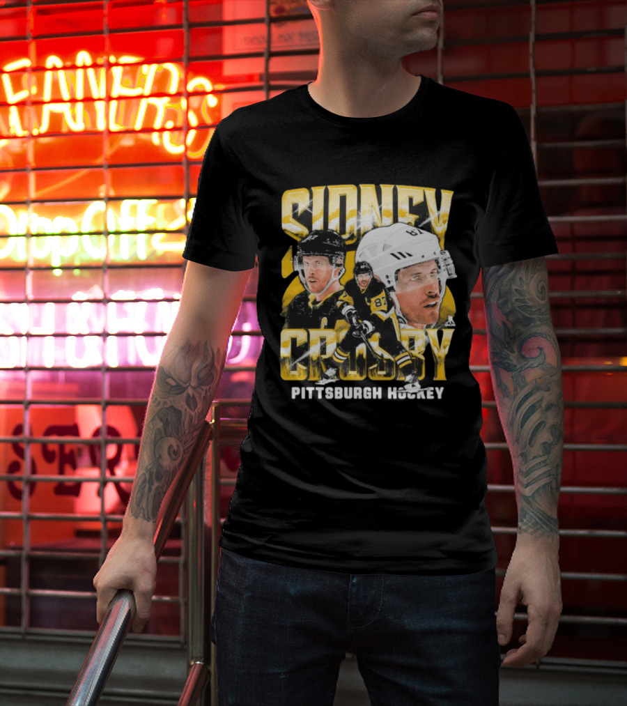 Sidney Crosby Pittsburgh Hockey Vintage 87 T-Shirt