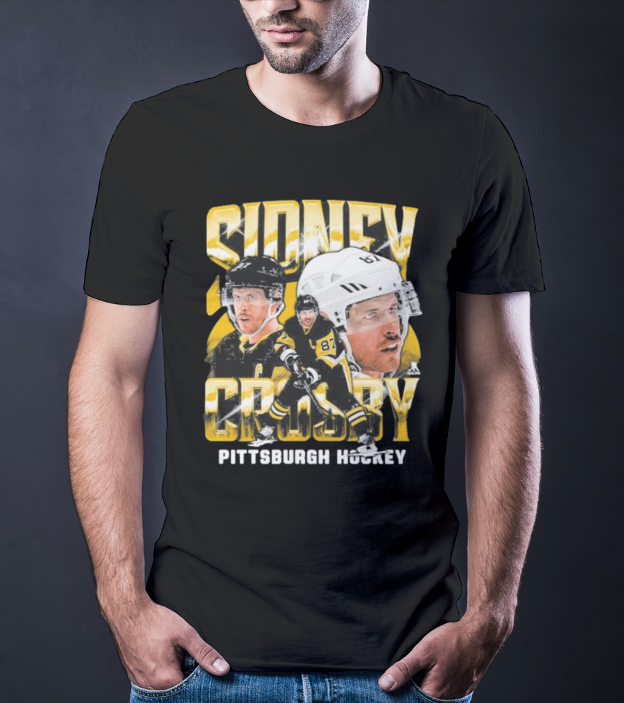Sidney Crosby Pittsburgh Hockey Vintage 87 T-Shirt