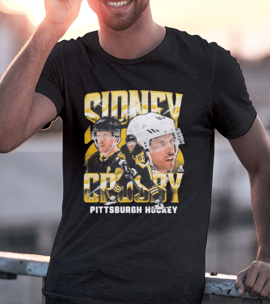 Sidney Crosby Pittsburgh Hockey Vintage 87 T-Shirt