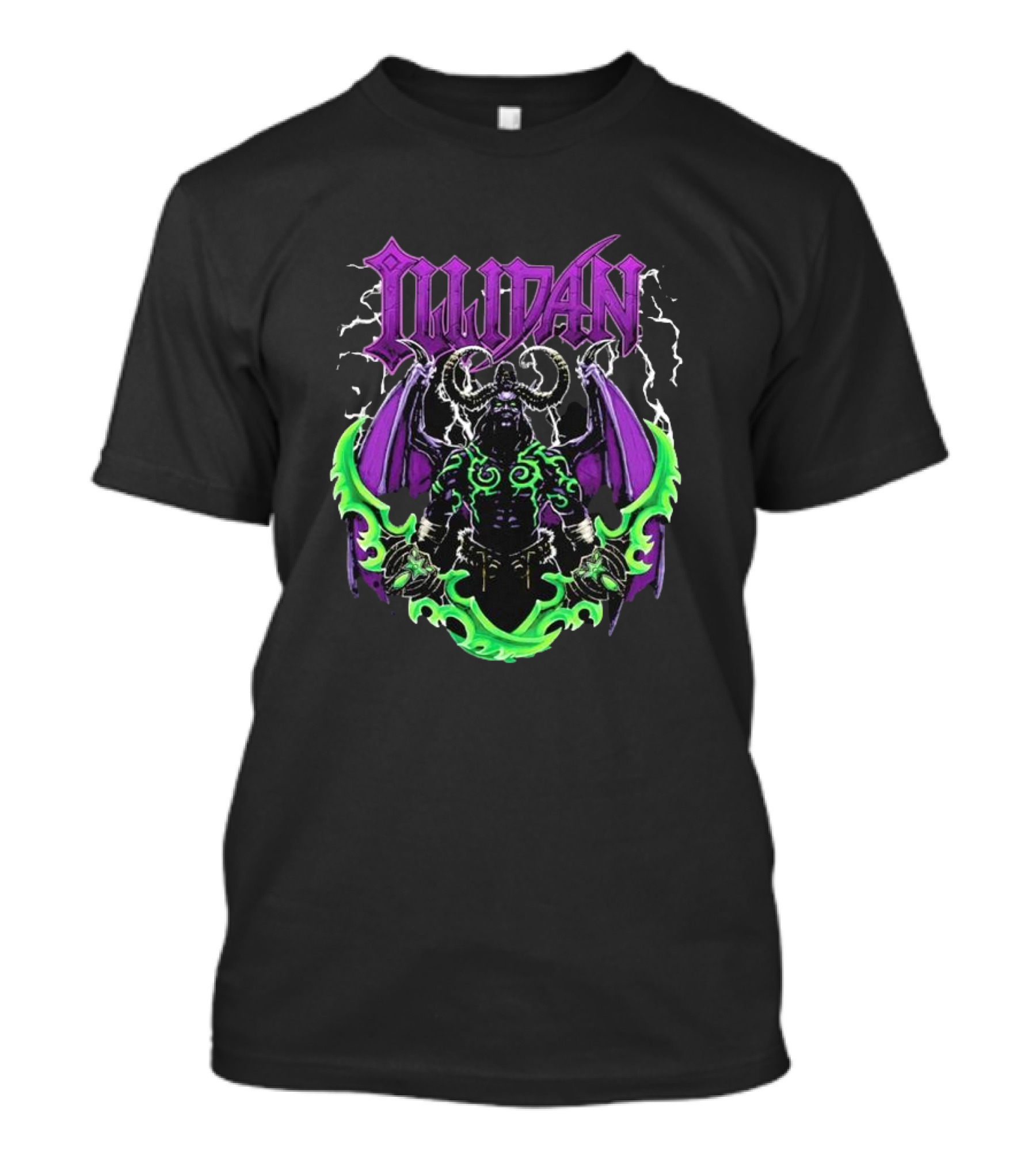 Illidan Stormrage Blizzard World Of Warcraft Iconic Demon Hunter T-Shirt