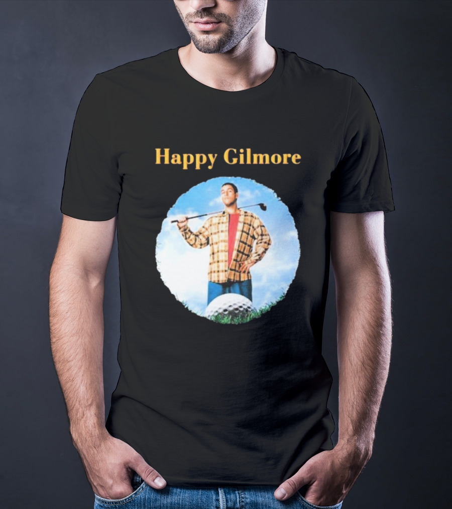 Happy Gilmore Golf Classic Plaid Shirt Pose T-Shirt