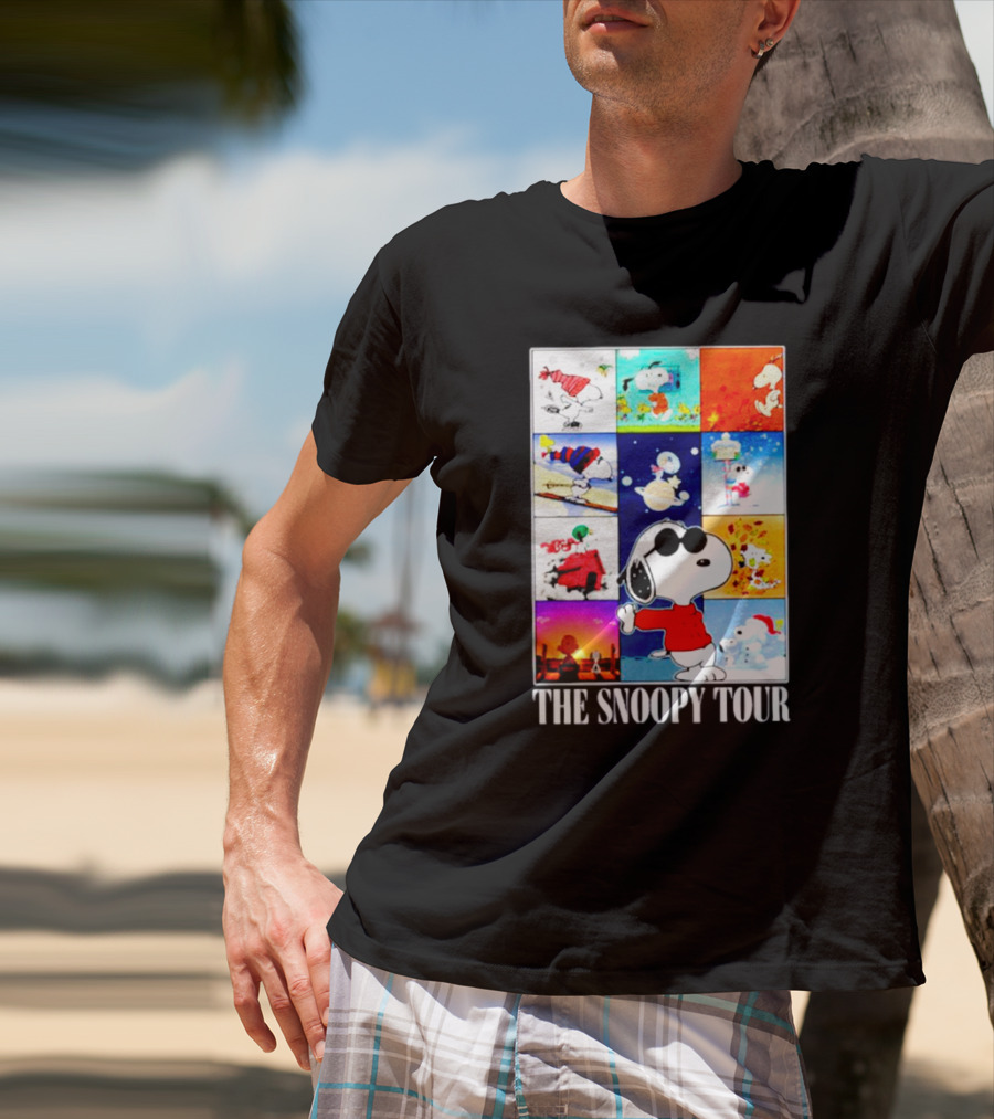 Peanuts Snoopy Autumn Seasons Tour T-Shirt