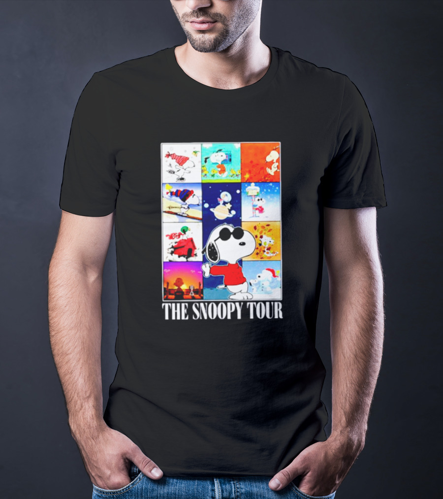 Peanuts Snoopy Autumn Seasons Tour T-Shirt