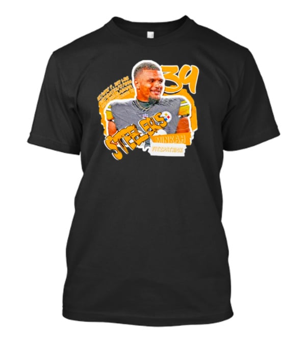 Minkah Fitzpatrick Steelers 39 Football Player Bright T-Shirt