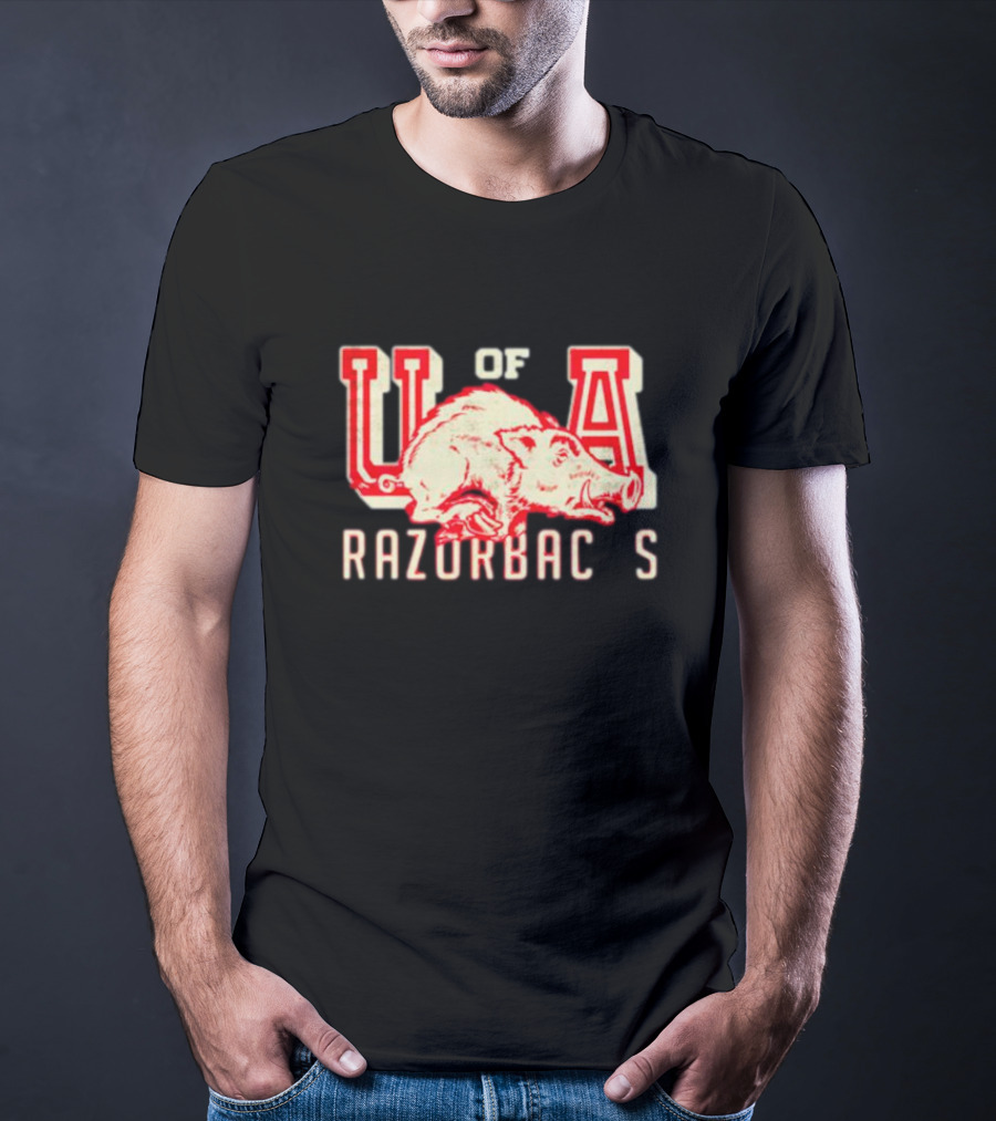 Arkansas Razorbacks UA Razorbacks USA T-Shirt