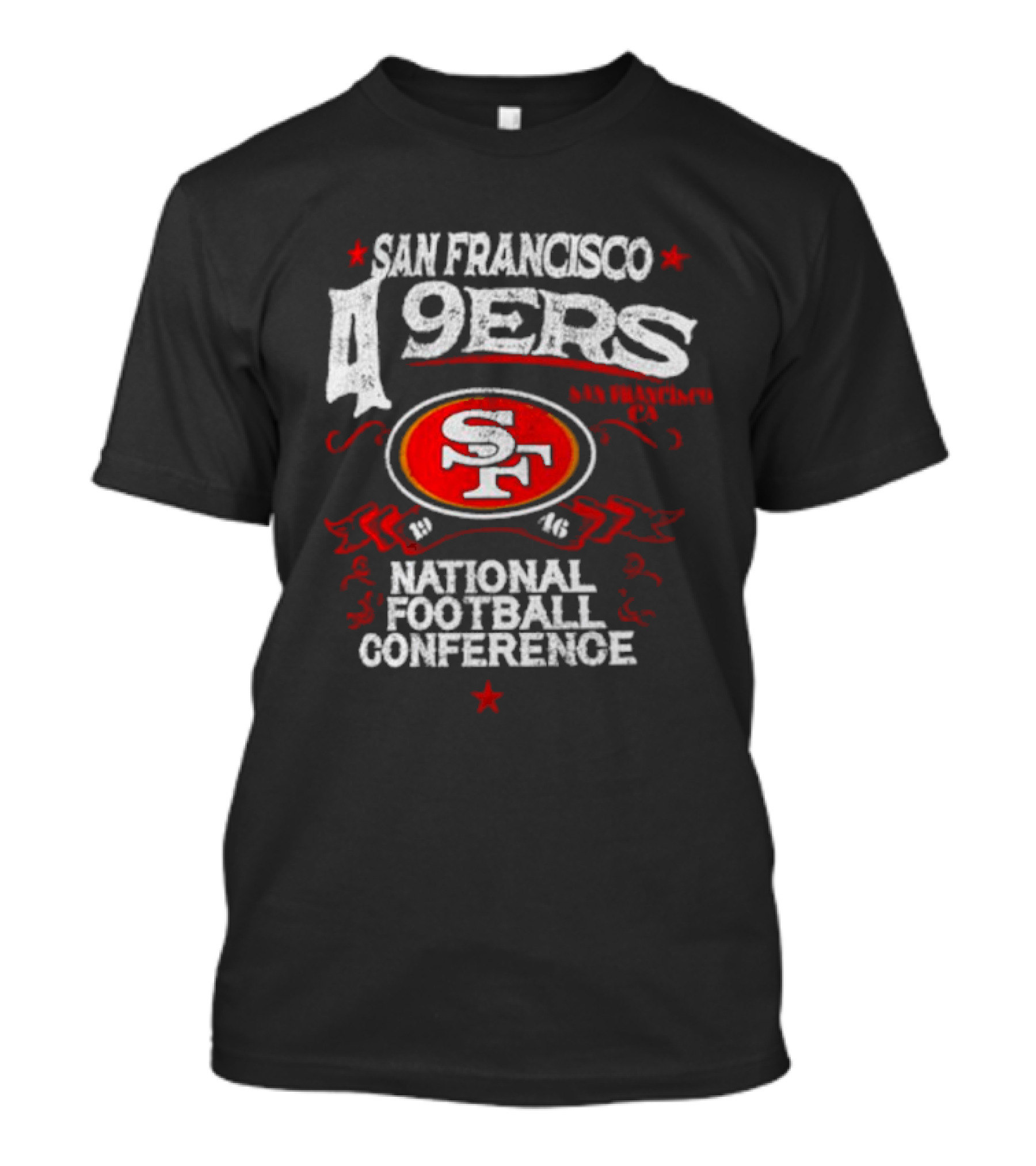 San Francisco 49ers SF 1946 National Football Conference T-Shirt