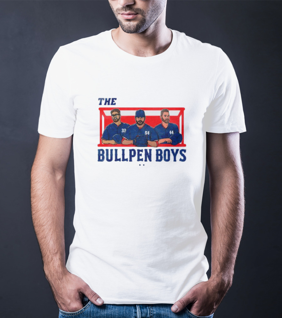 THE TEXAS RANGERS BULLPEN BOYS 33 54 44 T-Shirt