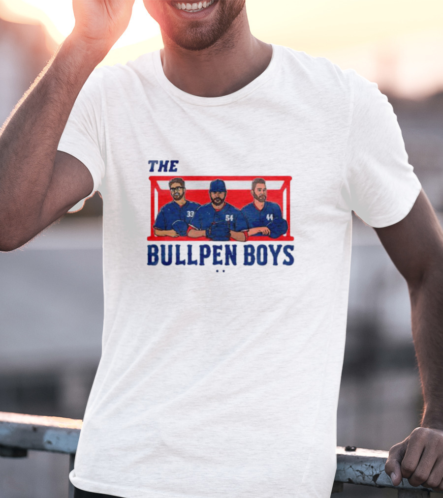 THE TEXAS RANGERS BULLPEN BOYS 33 54 44 T-Shirt