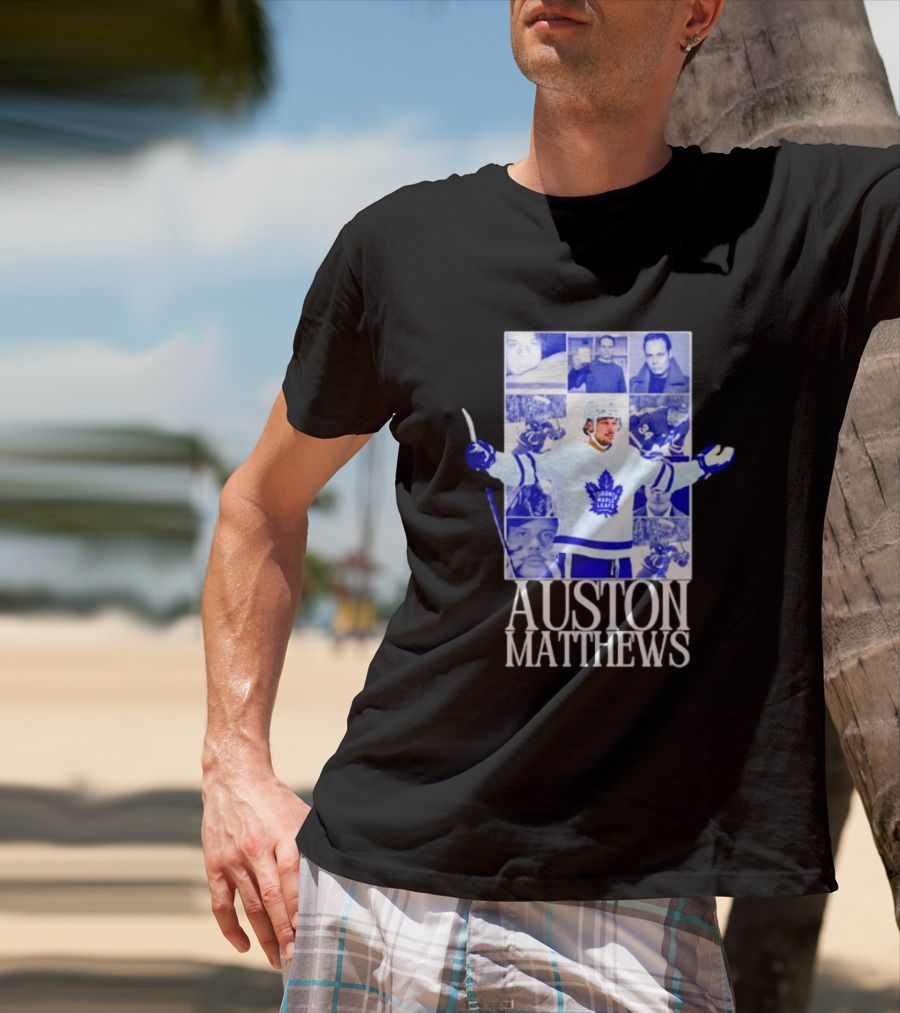 Auston Matthews Toronto Maple Leafs Eras Tour T-Shirt