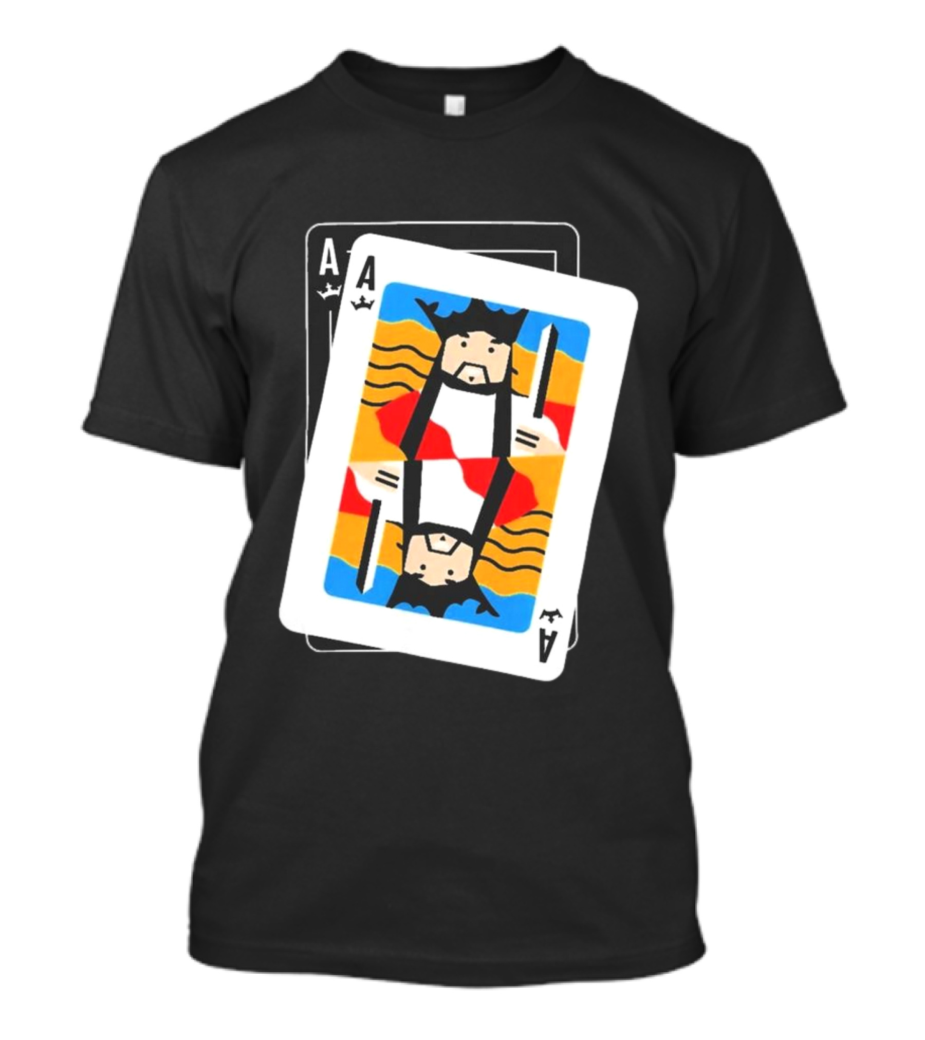 Steve Aoki DraftKings Playing Card Kings With Ace T-Shirt