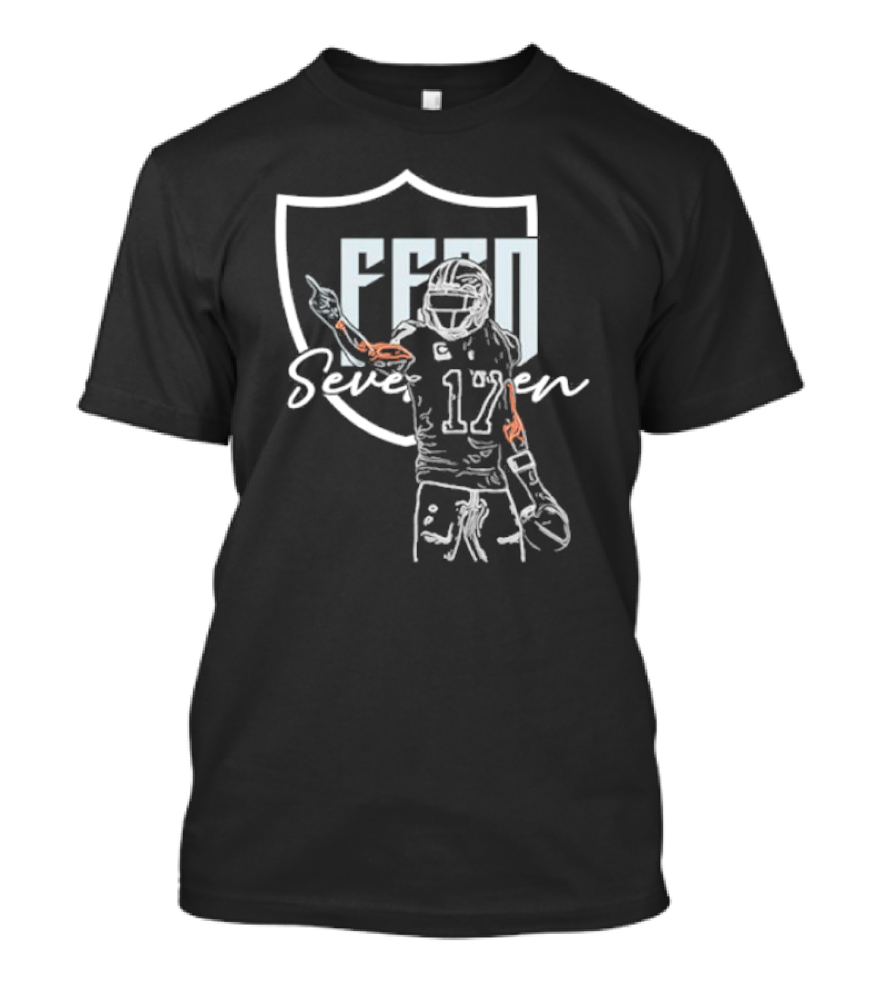 Feed Seventeen Las Vegas Raiders Davante Adams FF17 T-Shirt
