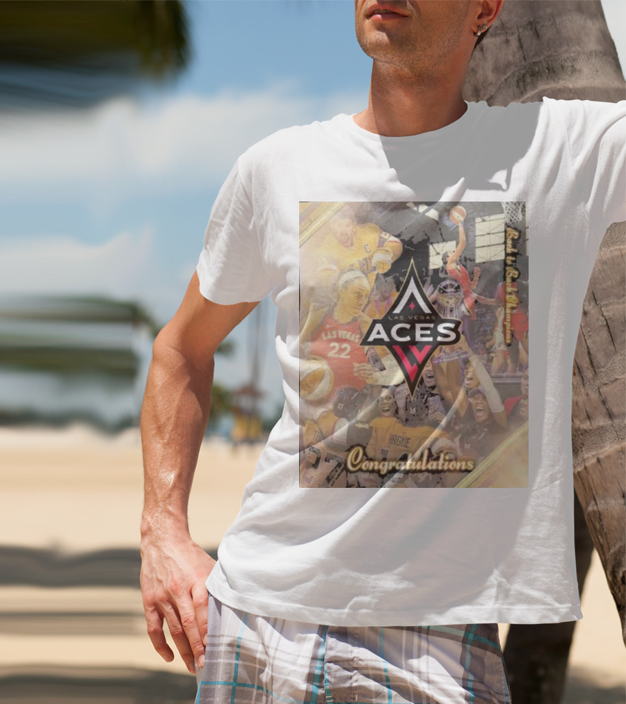 Las Vegas Aces Congratulations Raise The Stakes Basketball T-Shirt
