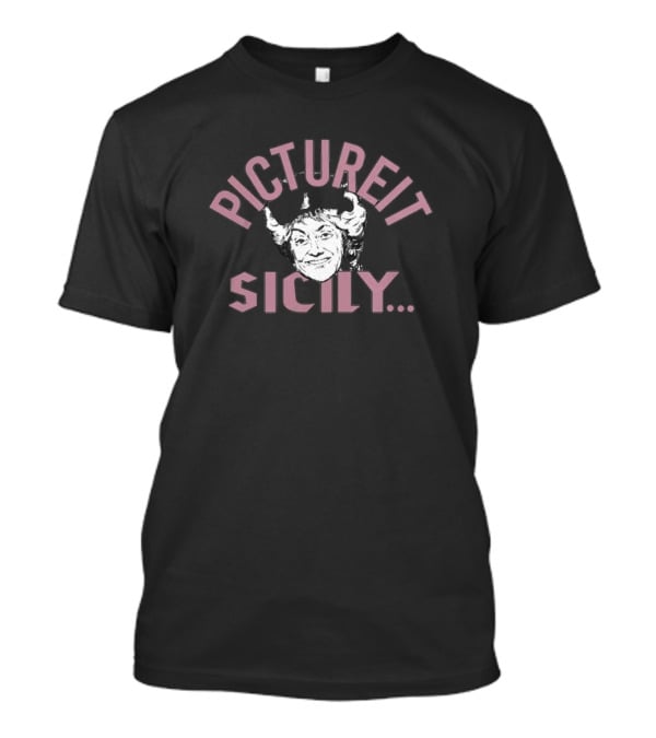 Picture It Sicily The Golden Girls Sophia Face T-Shirt