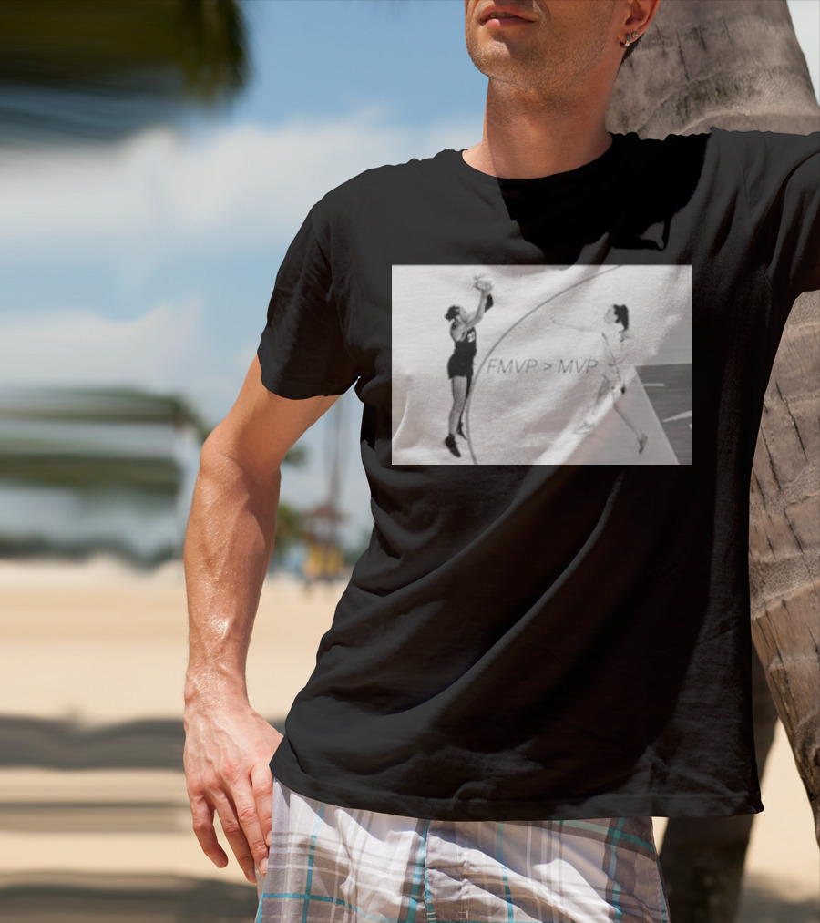 A’ja Wilson FMVP > MVP Basketball T-Shirt