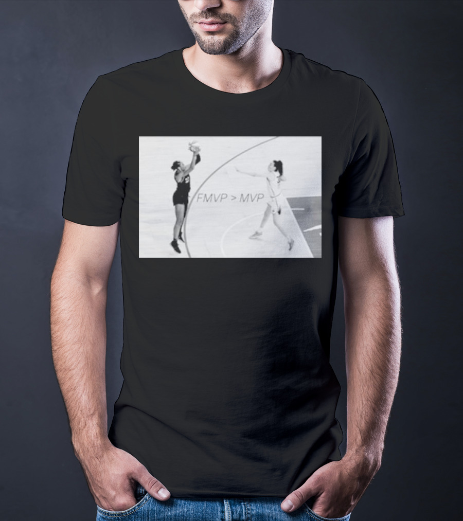 A’ja Wilson FMVP > MVP Basketball T-Shirt