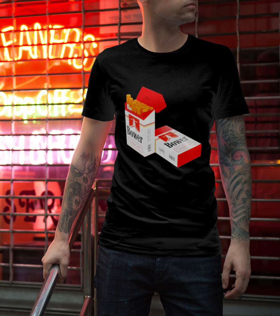 Heaven In Your Eyes Bower Cigarette Pack T-Shirt