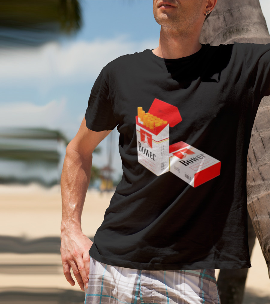 Heaven In Your Eyes Bower Cigarette Pack T-Shirt