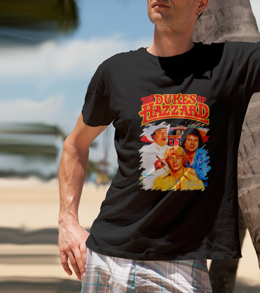 The Dukes Of Hazzard 01 Cast Signature T-Shirt