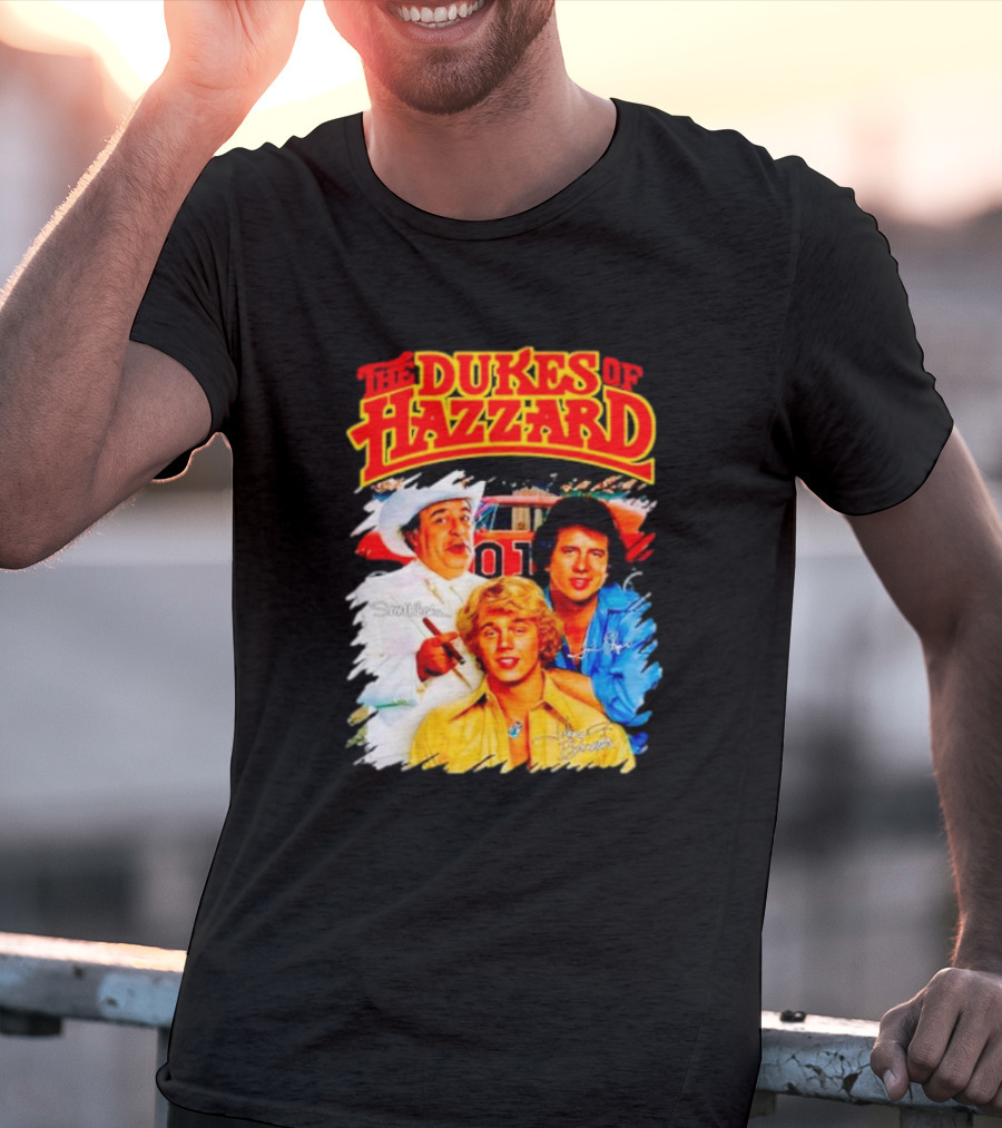 The Dukes Of Hazzard 01 Cast Signature T-Shirt