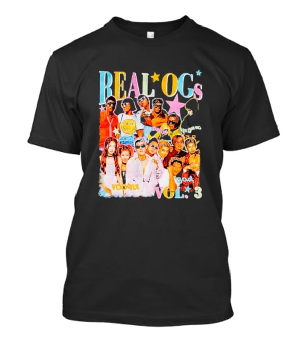 REAL OGs Vol. 3 Vintage Throwback Iconic Characters And Stars T-Shirt