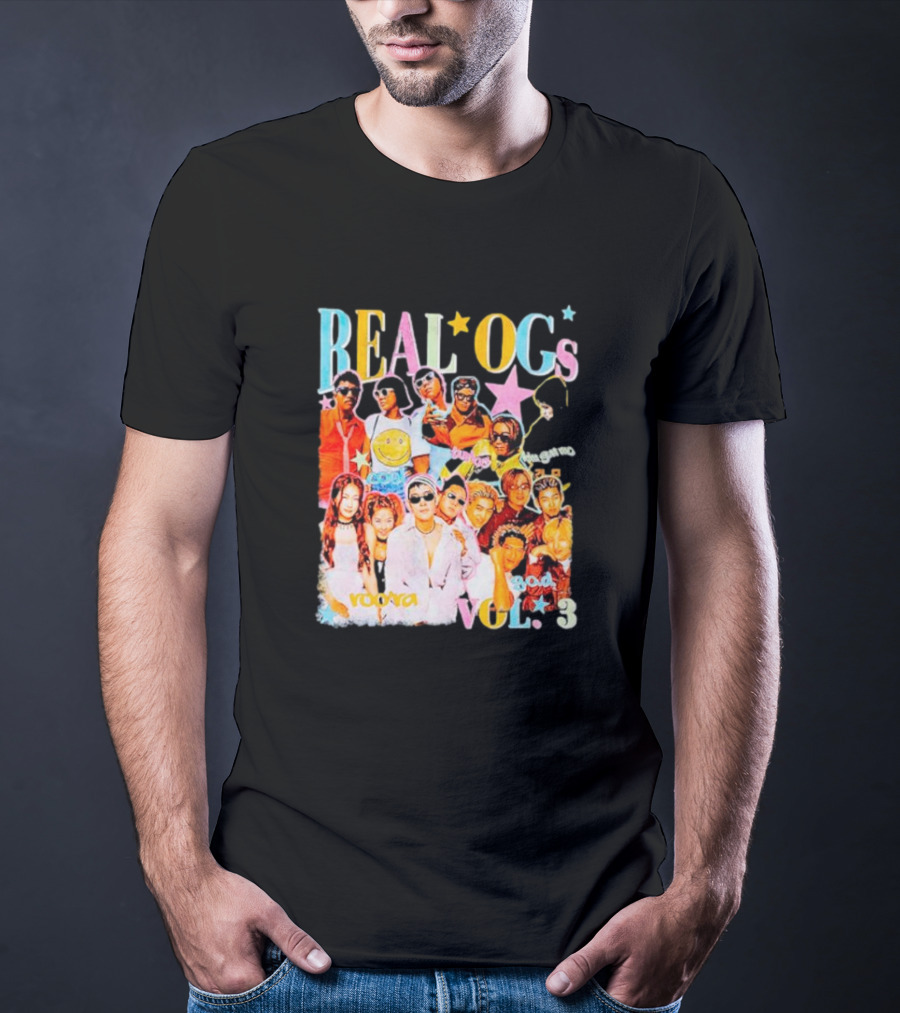REAL OGs Vol. 3 Vintage Throwback Iconic Characters And Stars T-Shirt