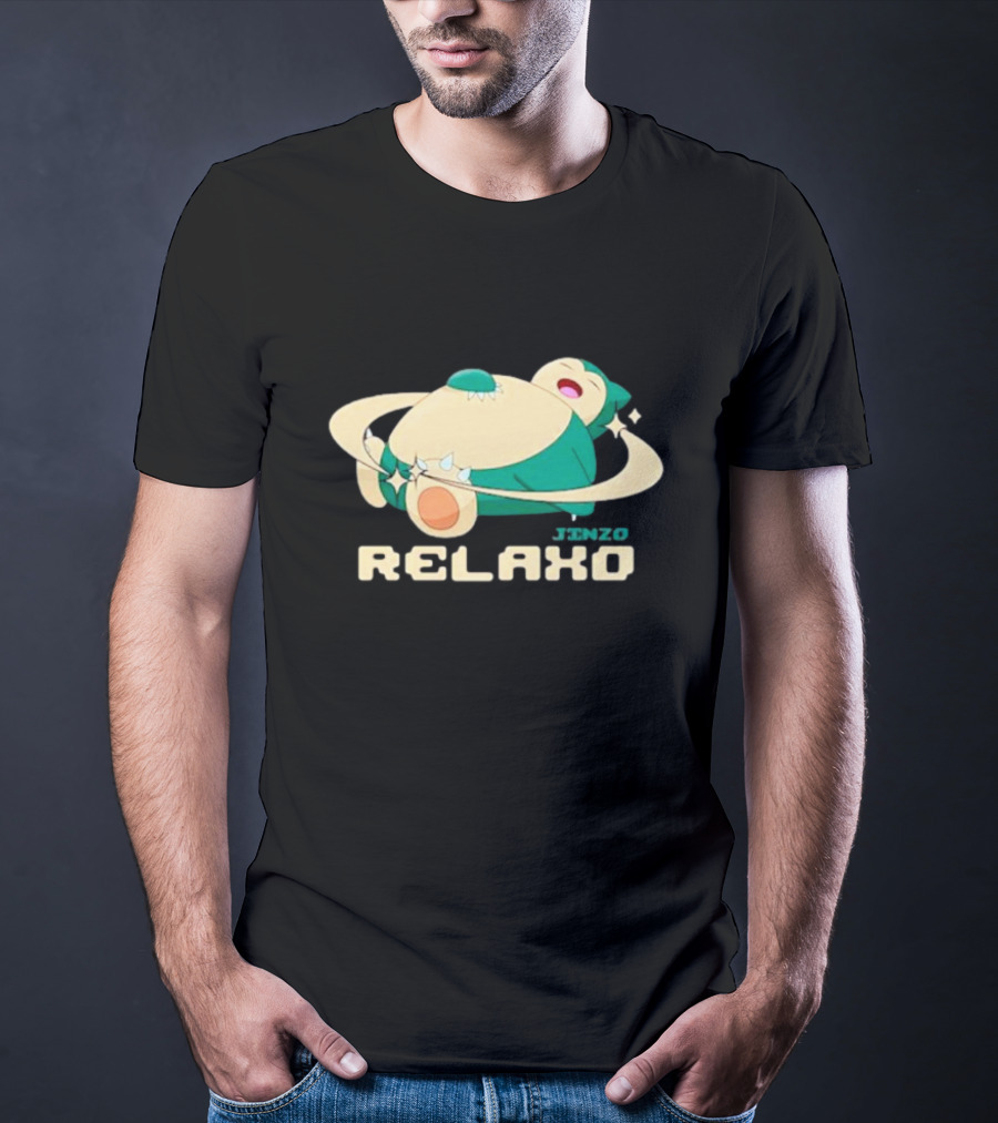 Day Dreamer Jinzo Relaxo Pokemon Snorlax T-Shirt