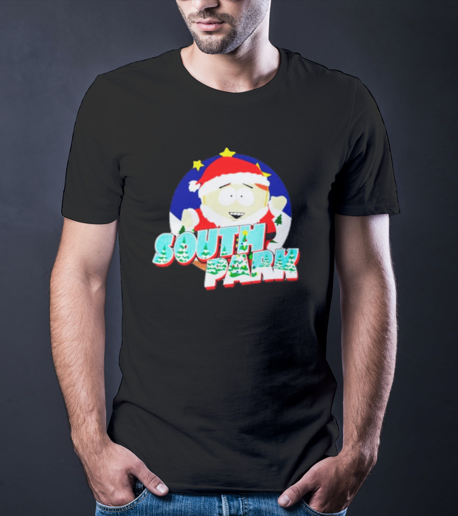 South Park Cartman Santa Christmas Character Christmas T-Shirt