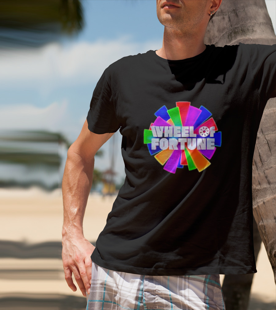 Wheel Of Fortune Colorful Iconic T-Shirt
